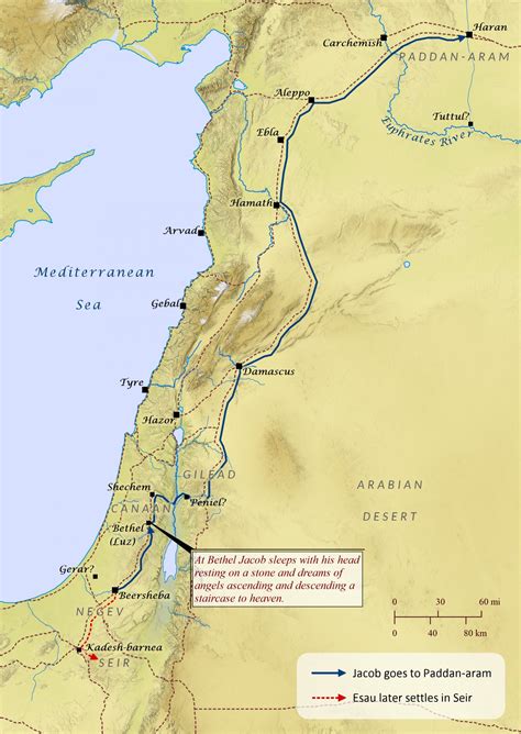 Bible Map: Paddan.